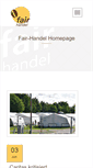 Mobile Screenshot of fair-handel.net